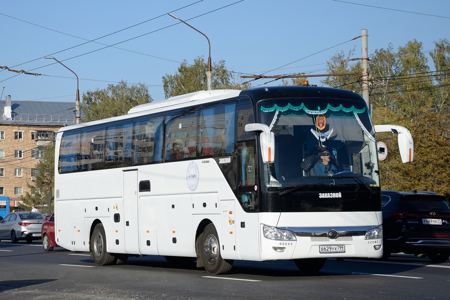 Москва, Yutong ZK6122H9 № В 629 УХ 799