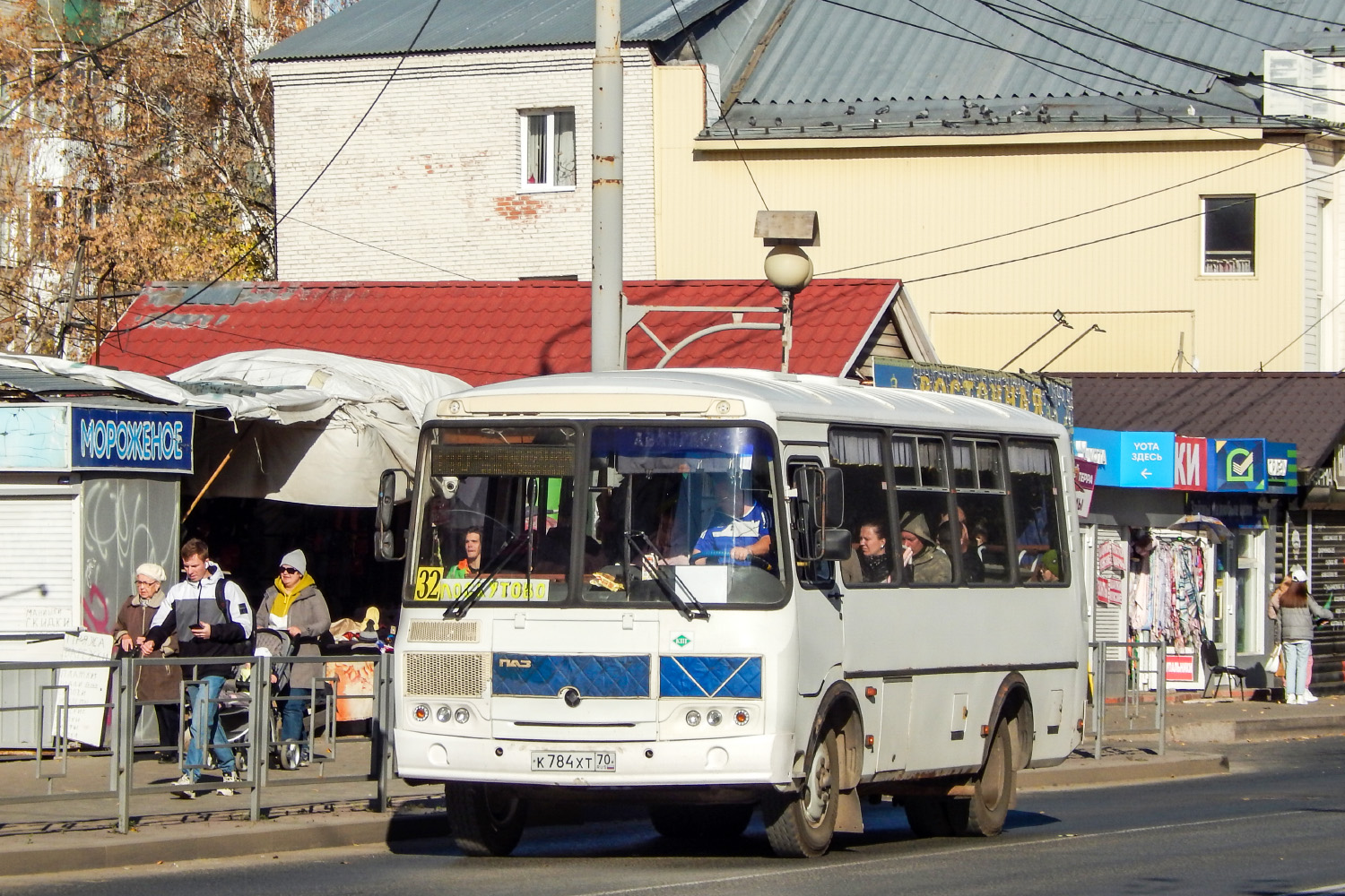 Томская область, ПАЗ-320540-12 № К 784 ХТ 70