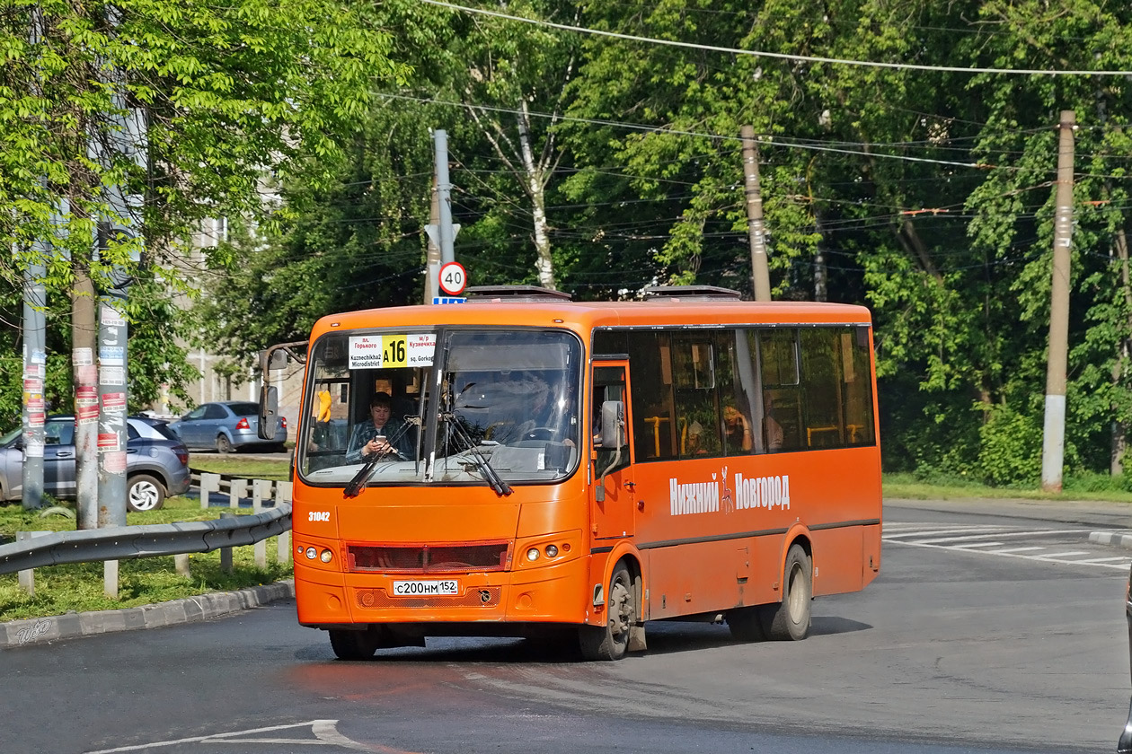Nizhegorodskaya region, PAZ-320414-04 "Vektor" Nr. 31042