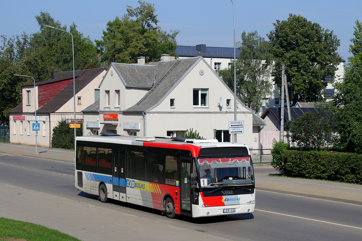 Litauen, VDL Berkhof Ambassador 200 Nr. 16