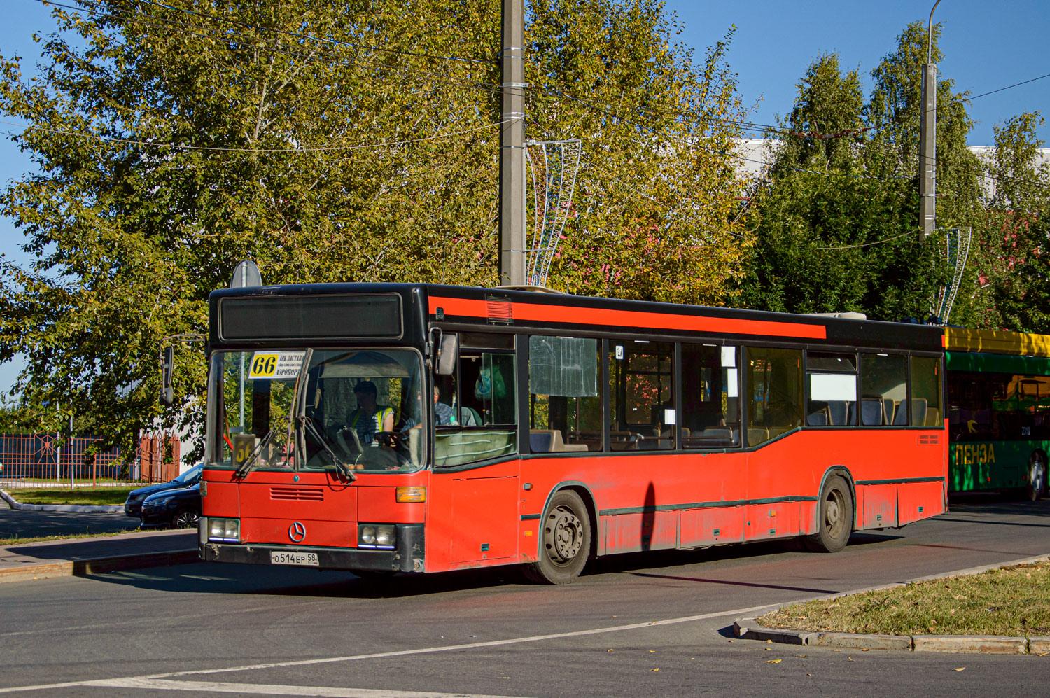 Пензенская область, Mercedes-Benz O405N2 № О 514 ЕР 58