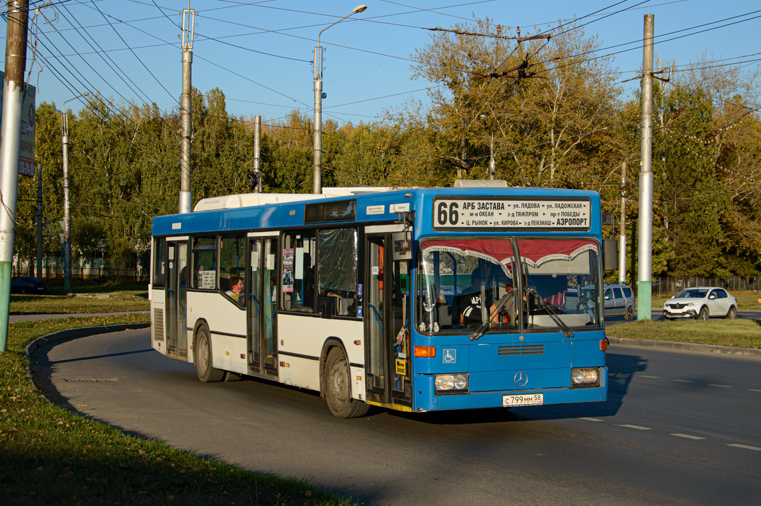 Пензенская область, Mercedes-Benz O405N2 № С 799 ММ 58