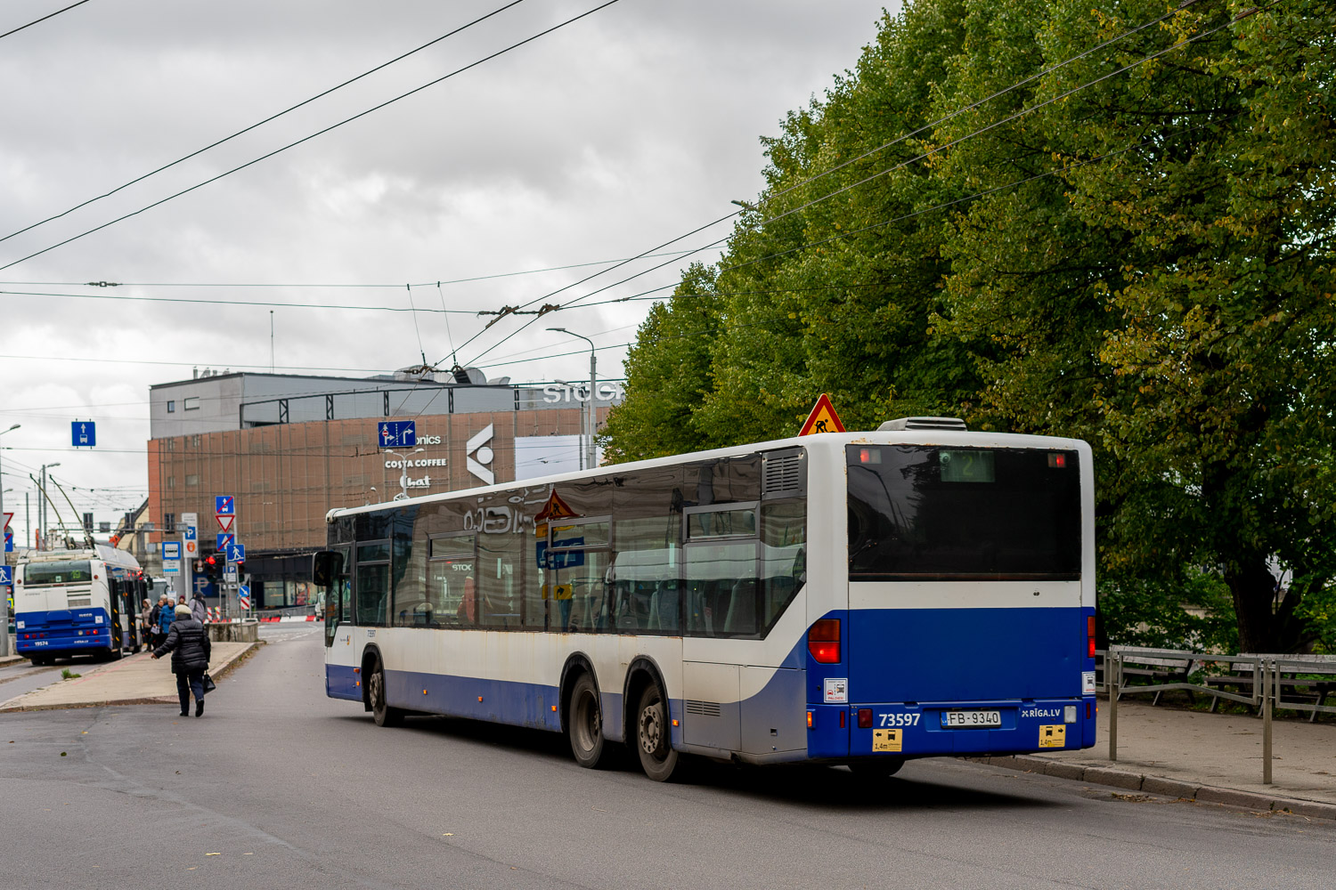 Латвия, Mercedes-Benz O530L Citaro L № 73597