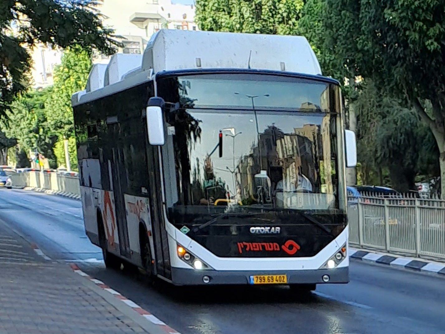 Израиль, Otokar Kent C 12 CNG № 799-69-402