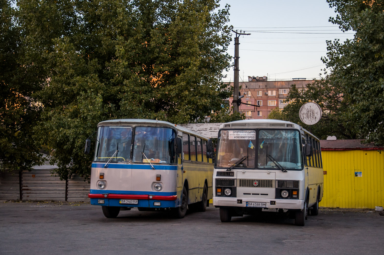 Кировоградская область, ЛАЗ-695Н № BA 2460 BA; Кировоградская область, ПАЗ-4234 № BA 6588 BM