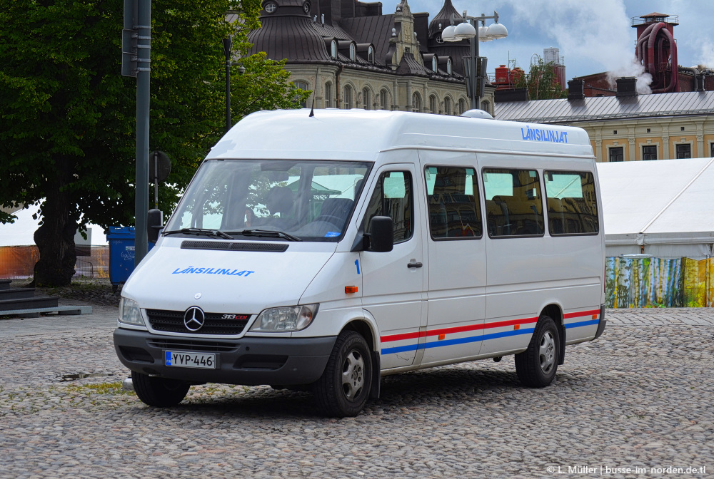 Финляндия, Mercedes-Benz Sprinter W903 316CDI № 1