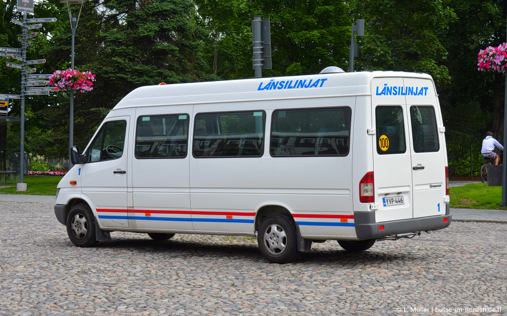 Финляндия, Mercedes-Benz Sprinter W903 316CDI № 1