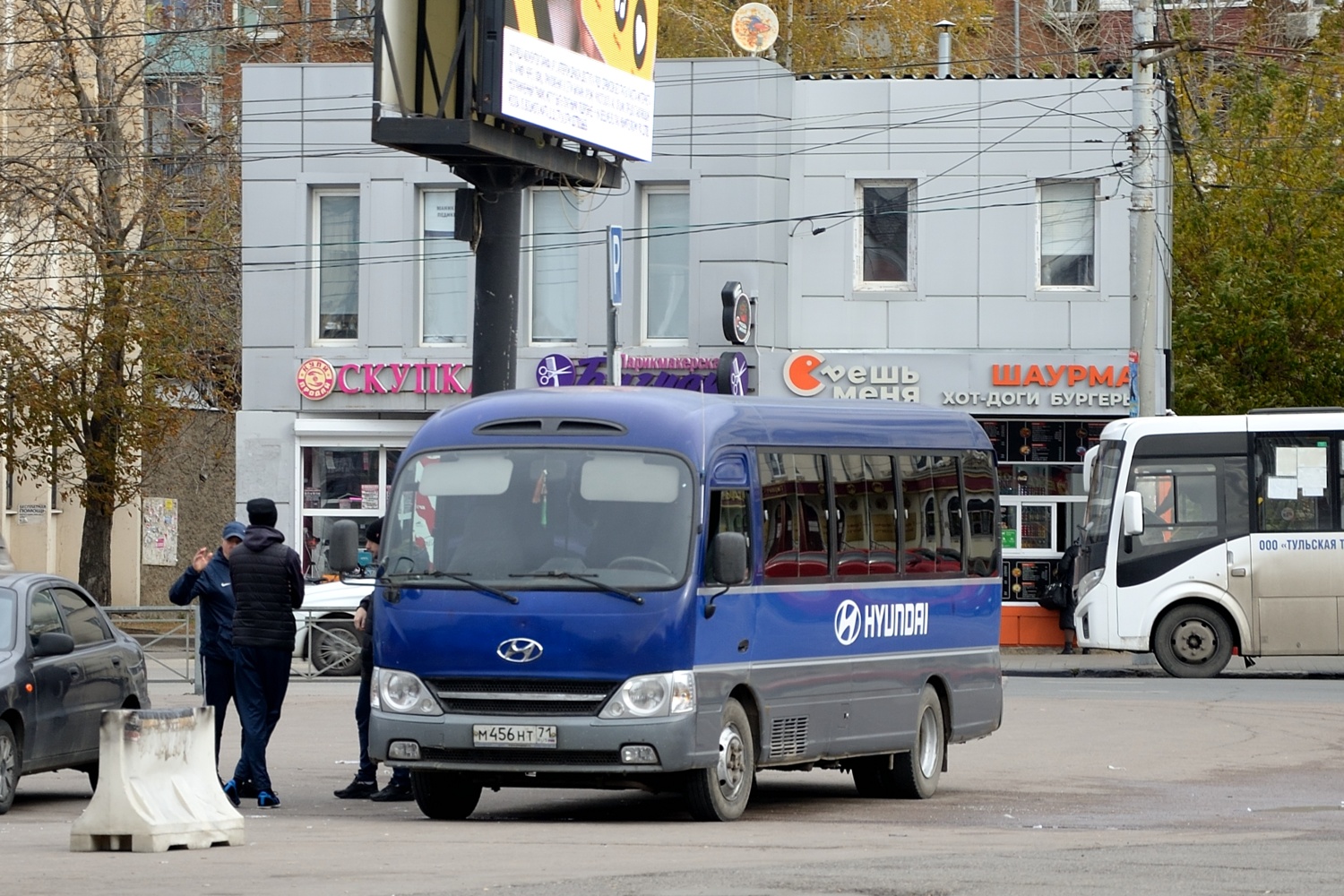 Тульская область, Hyundai County № М 456 НТ 71