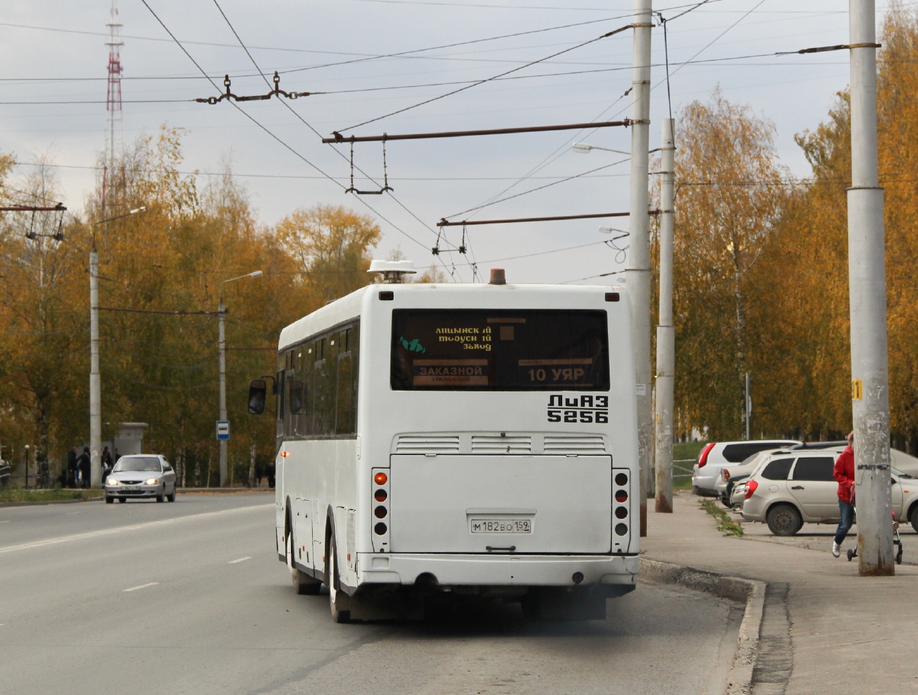 Пермский край, ЛиАЗ-5256.34 (ГолАЗ) № М 182 ВО 159