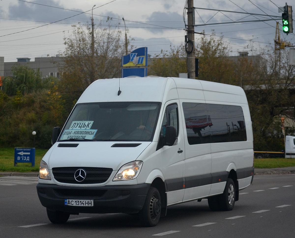 Волынская область, Mercedes-Benz Sprinter W906 516CDI № AC 1314 HH