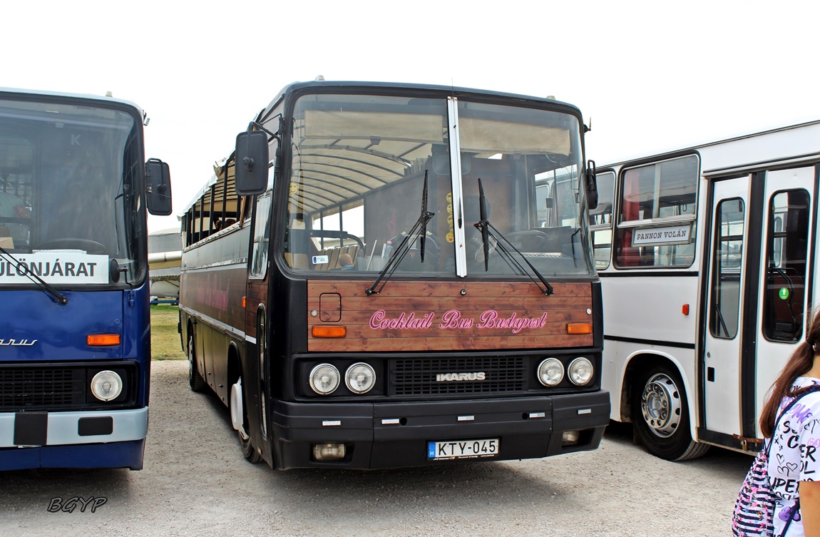 Венгрия, Ikarus 256.50E № KTY-045; Венгрия — V. Ikarus Találkozó, Aeropark (2023)