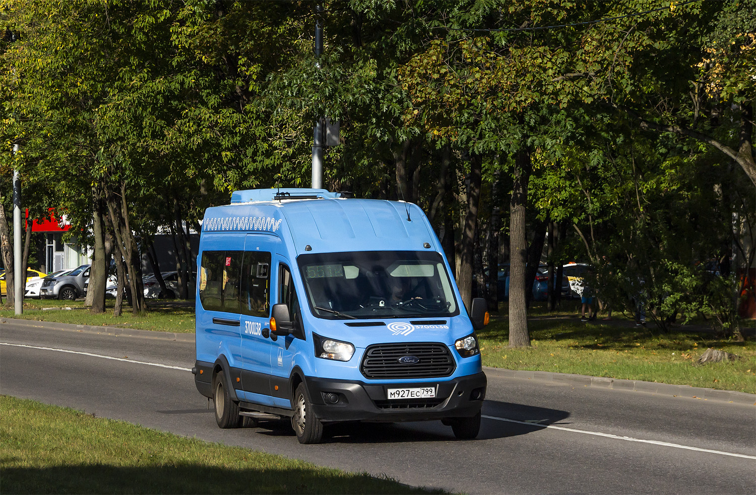 Москва, Ford Transit FBD [RUS] (Z6F.ESG.) № 3700138