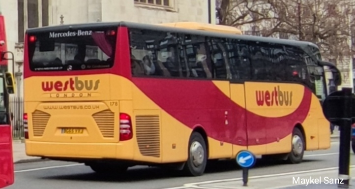 Великобритания, Mercedes-Benz Tourismo II RL 15RHD № 178