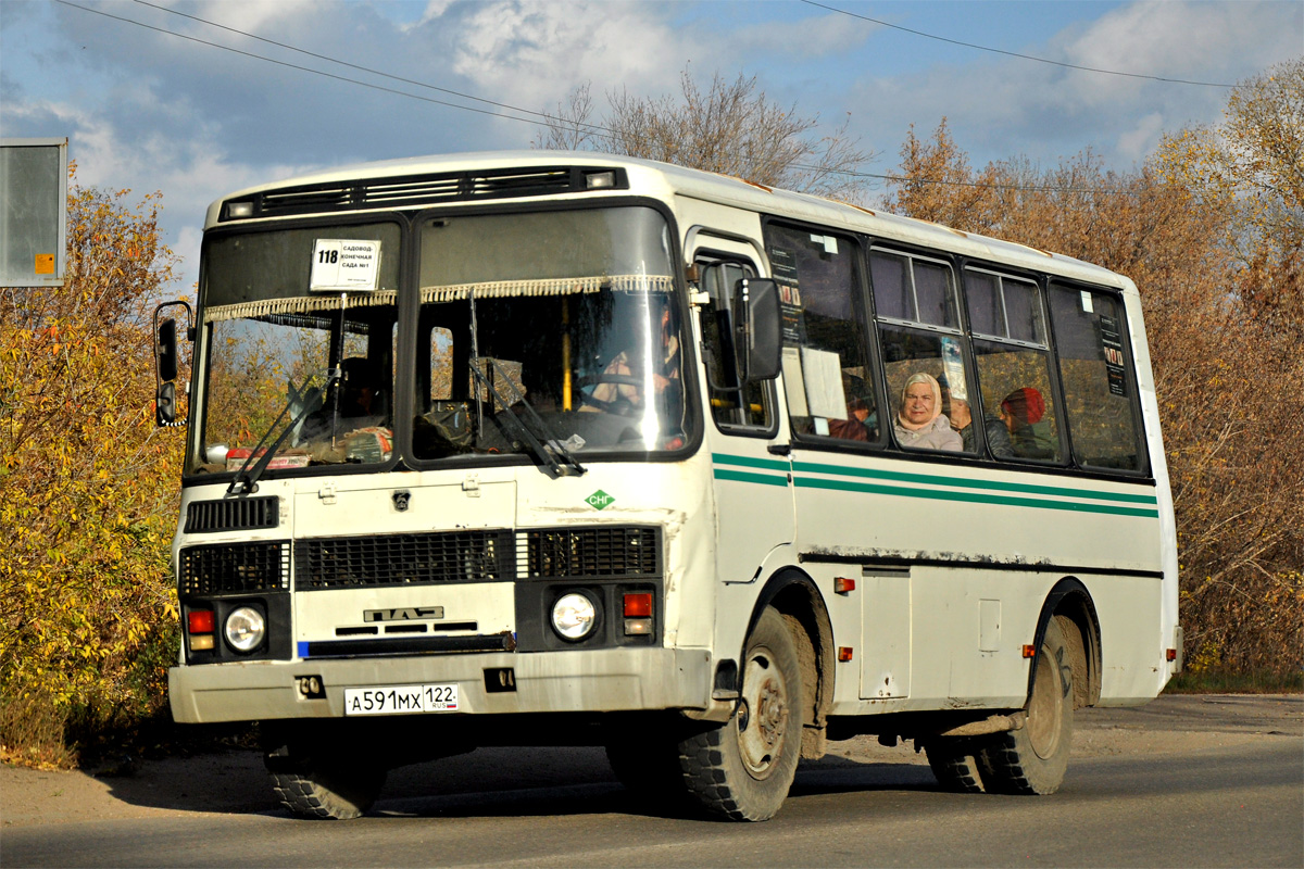 Алтайский край, ПАЗ-32053 № А 591 МХ 122