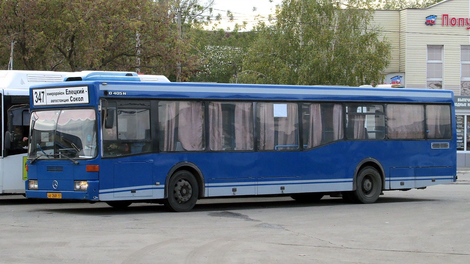 Липецкая область, Mercedes-Benz O405N2 № АЕ 268 48