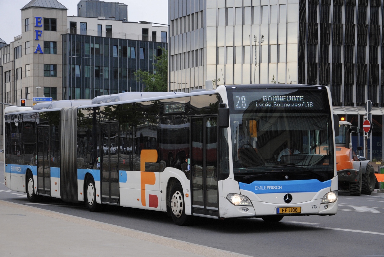 Люксембург, Mercedes-Benz Citaro C2 G № 705