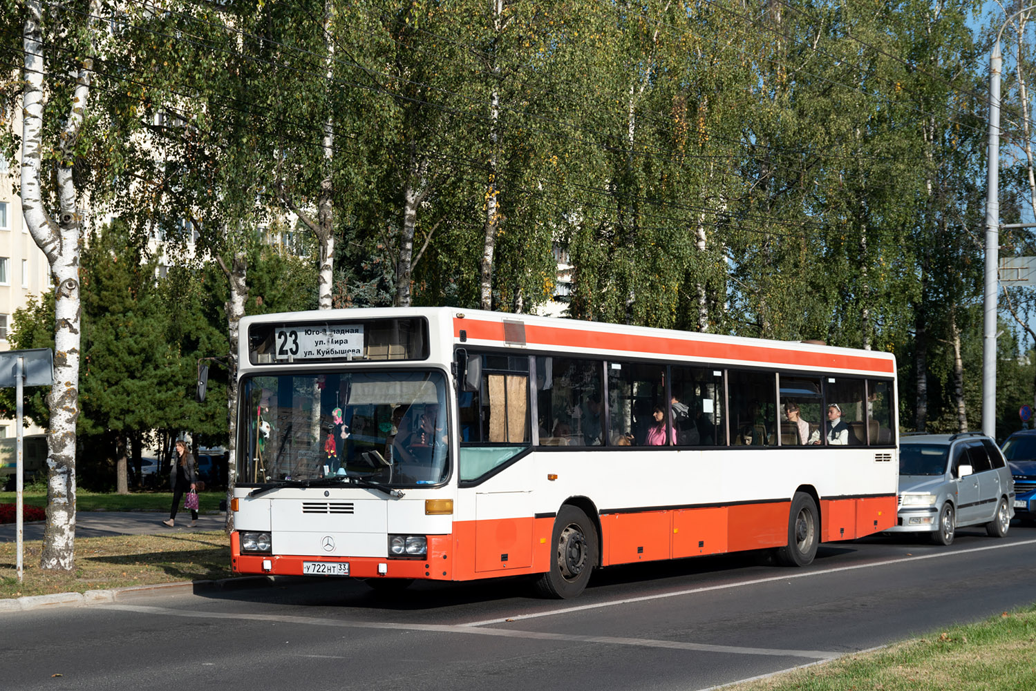 Vladimir region, Mercedes-Benz O405N # У 722 НТ 33