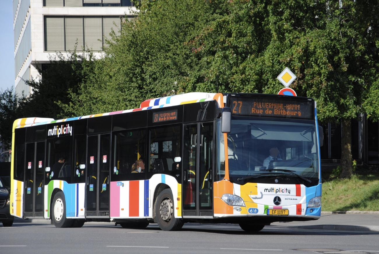 Люксембург, Mercedes-Benz Citaro C2 № 631