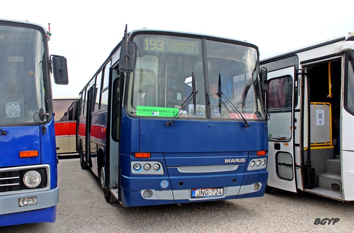 Венгрия, Ikarus 260.46 № JNG-724; Венгрия — V. Ikarus Találkozó, Aeropark (2023)