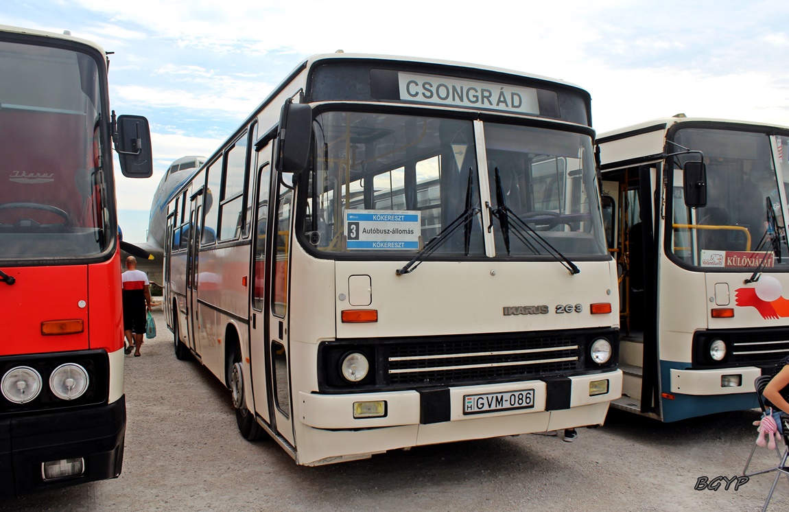 Венгрия, Ikarus 263.10 № GVM-086; Венгрия — V. Ikarus Találkozó, Aeropark (2023)