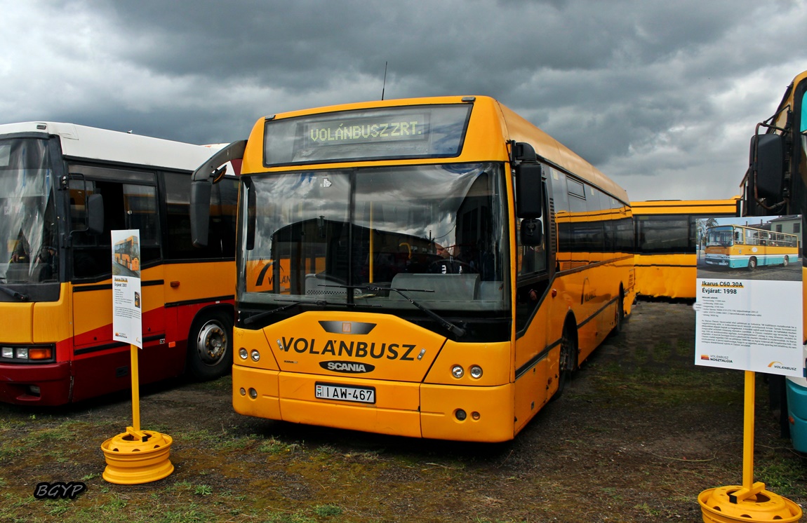 Венгрия, Ikarus EAG E94.08 № IAW-467; Венгрия — 2. Volánbusz Retro Nap, Hatvan (2023)