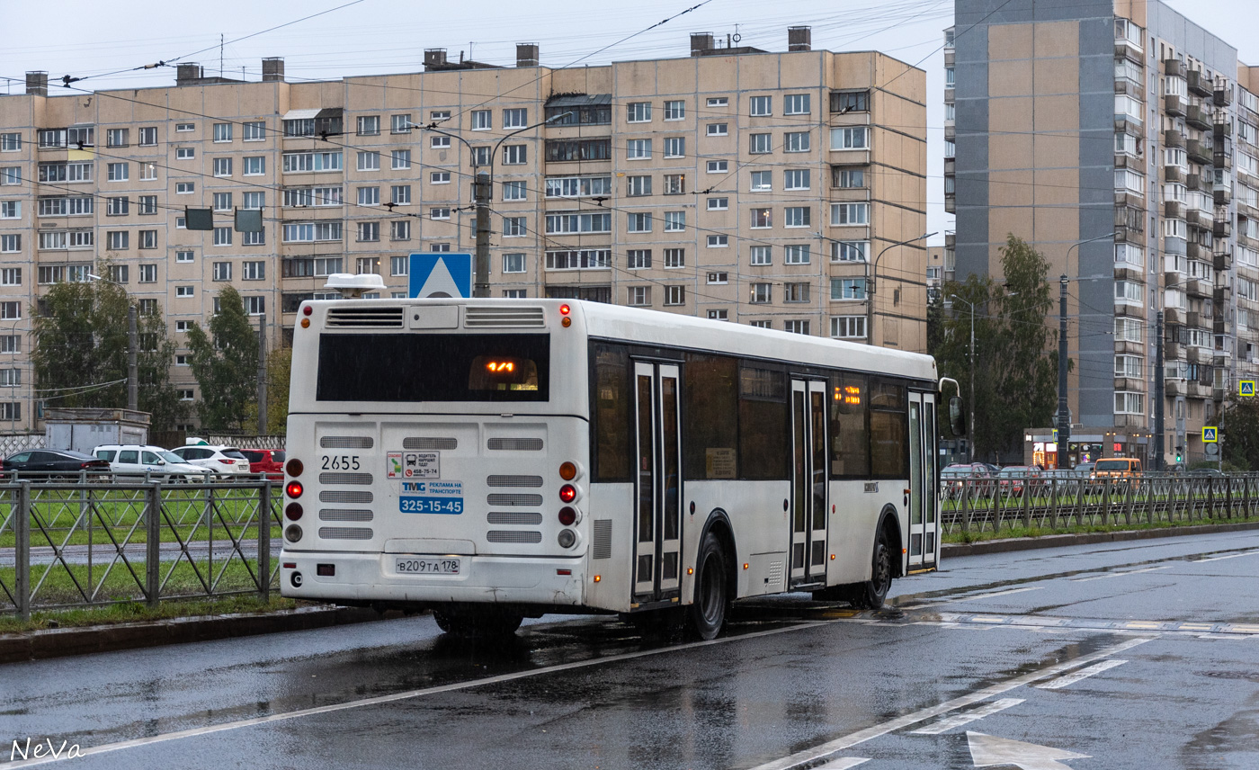 Sankt Petersburg, LiAZ-5292.60 Nr. 2655