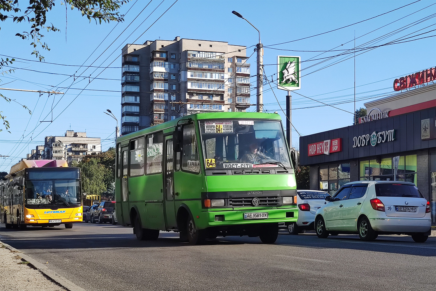 Днепропетровская область, БАЗ-А079.14 "Подснежник" № AE 9581 OX