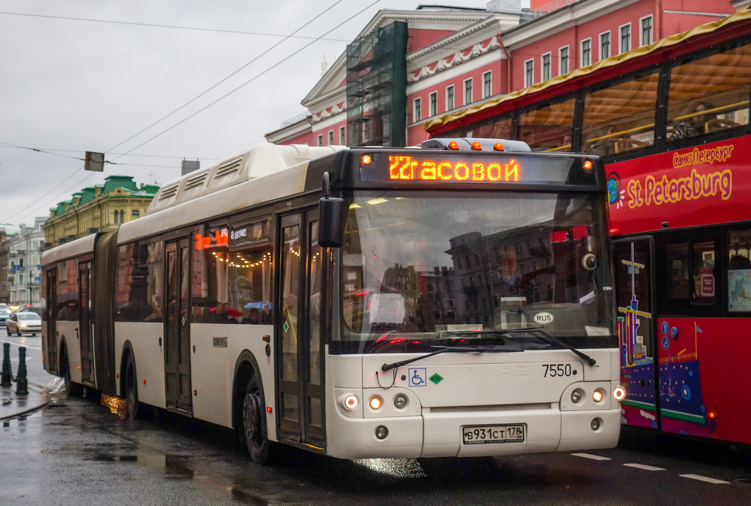 Санкт-Петербург, ЛиАЗ-6213.71 № 7550