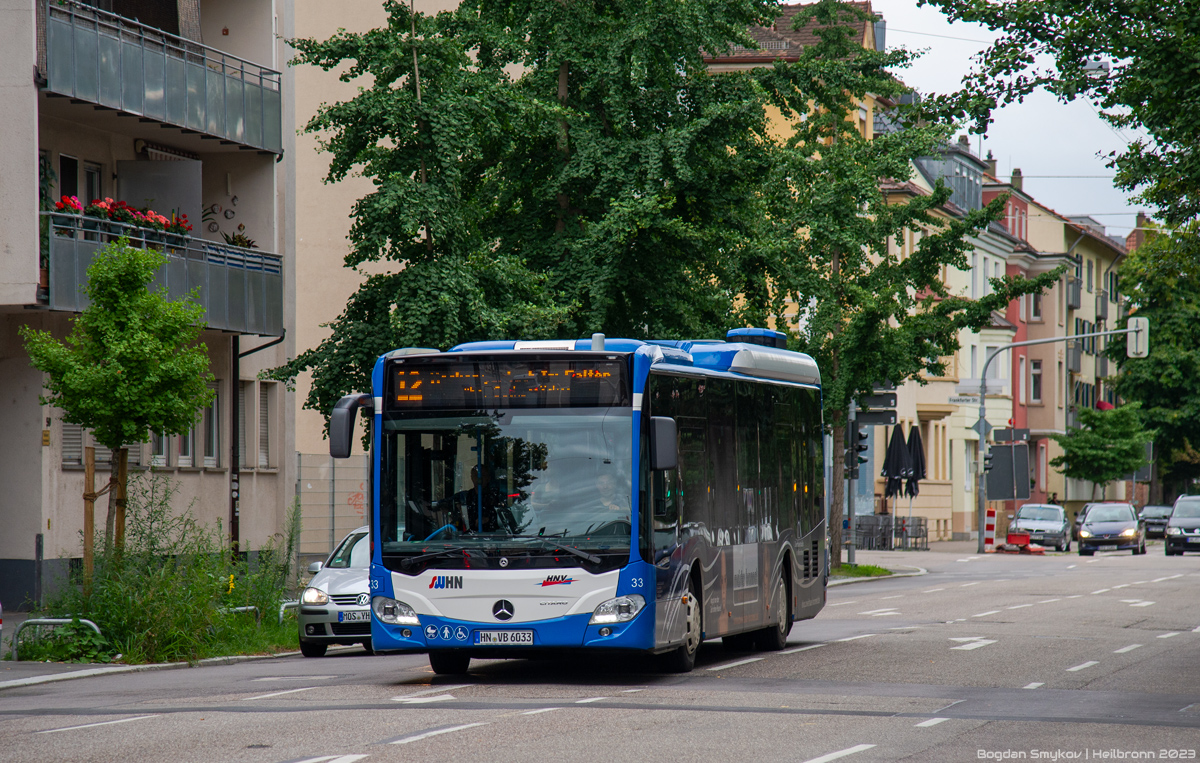 Баден-Вюртемберг, Mercedes-Benz Citaro C2 LE hybrid № 33