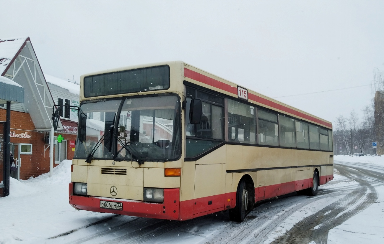 Владимирская область, Mercedes-Benz O405 № О 006 НМ 33