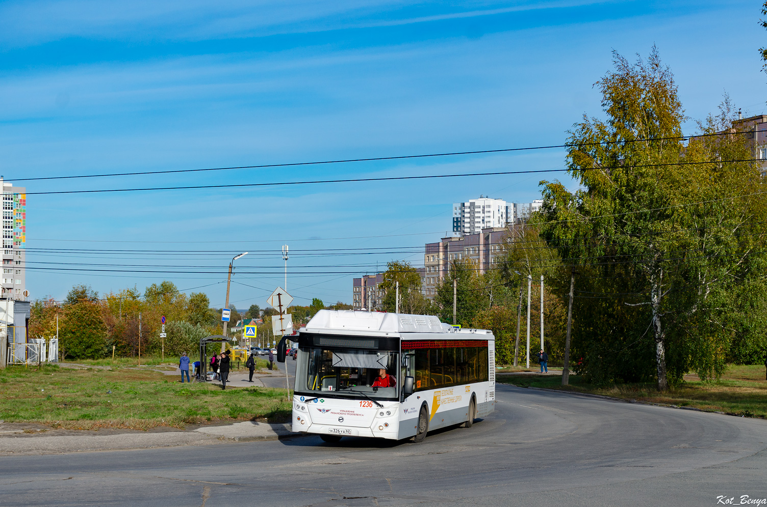 Рязанская область, ЛиАЗ-5292.67 (CNG) № 1236