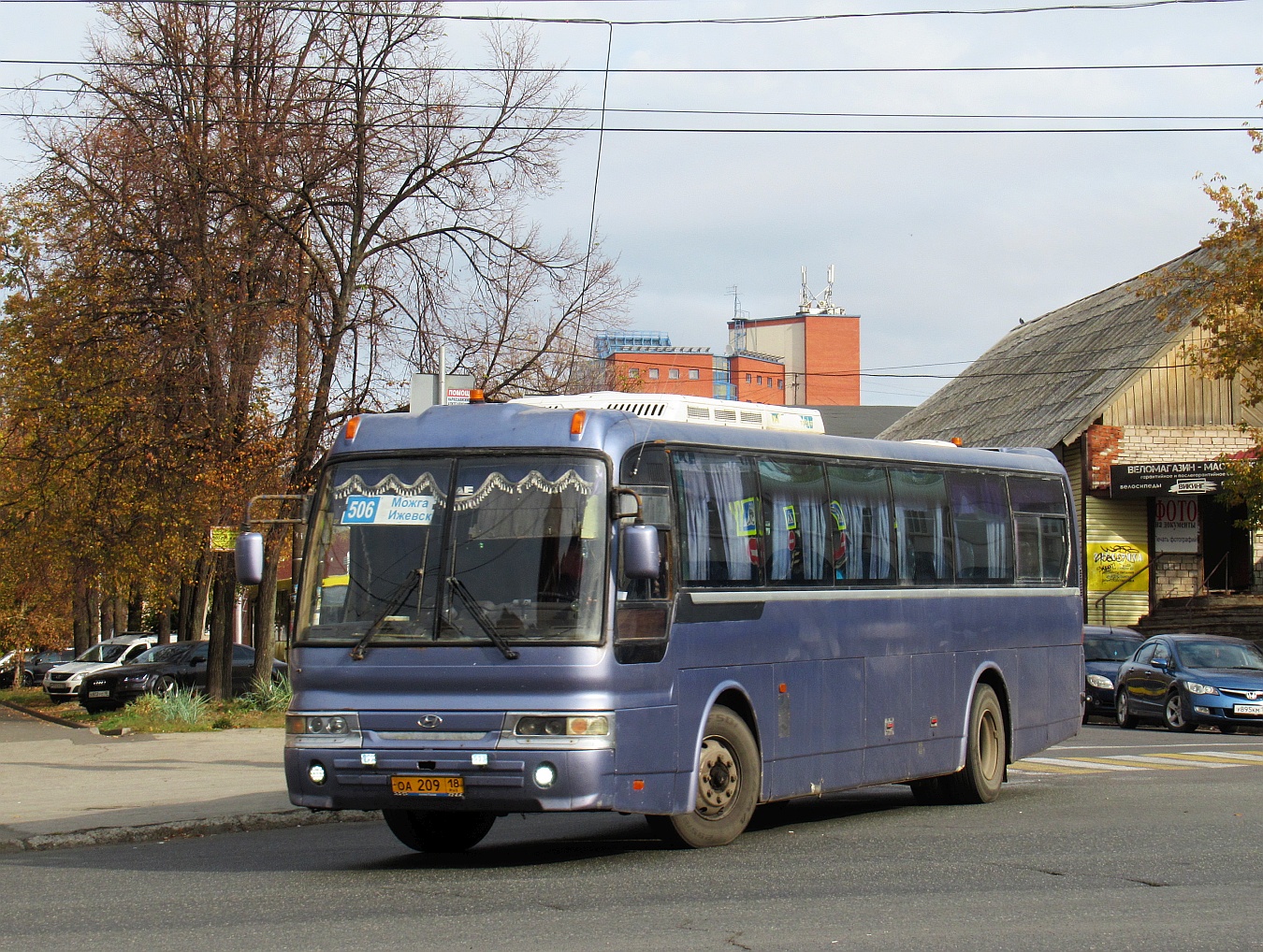 Удмуртия, Hyundai AeroExpress Hi-Class № ОА 209 18