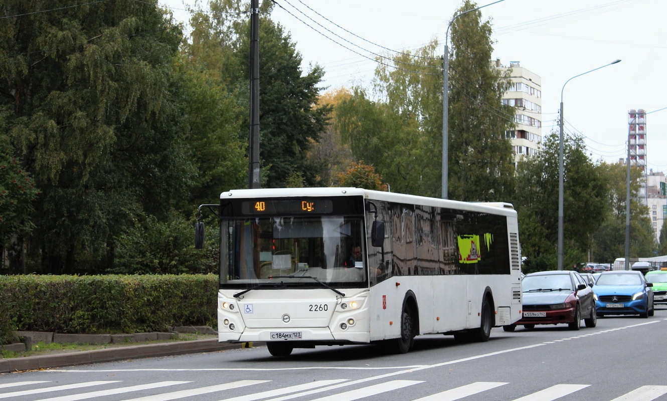 Санкт-Петербург, ЛиАЗ-5292.30 № 2260