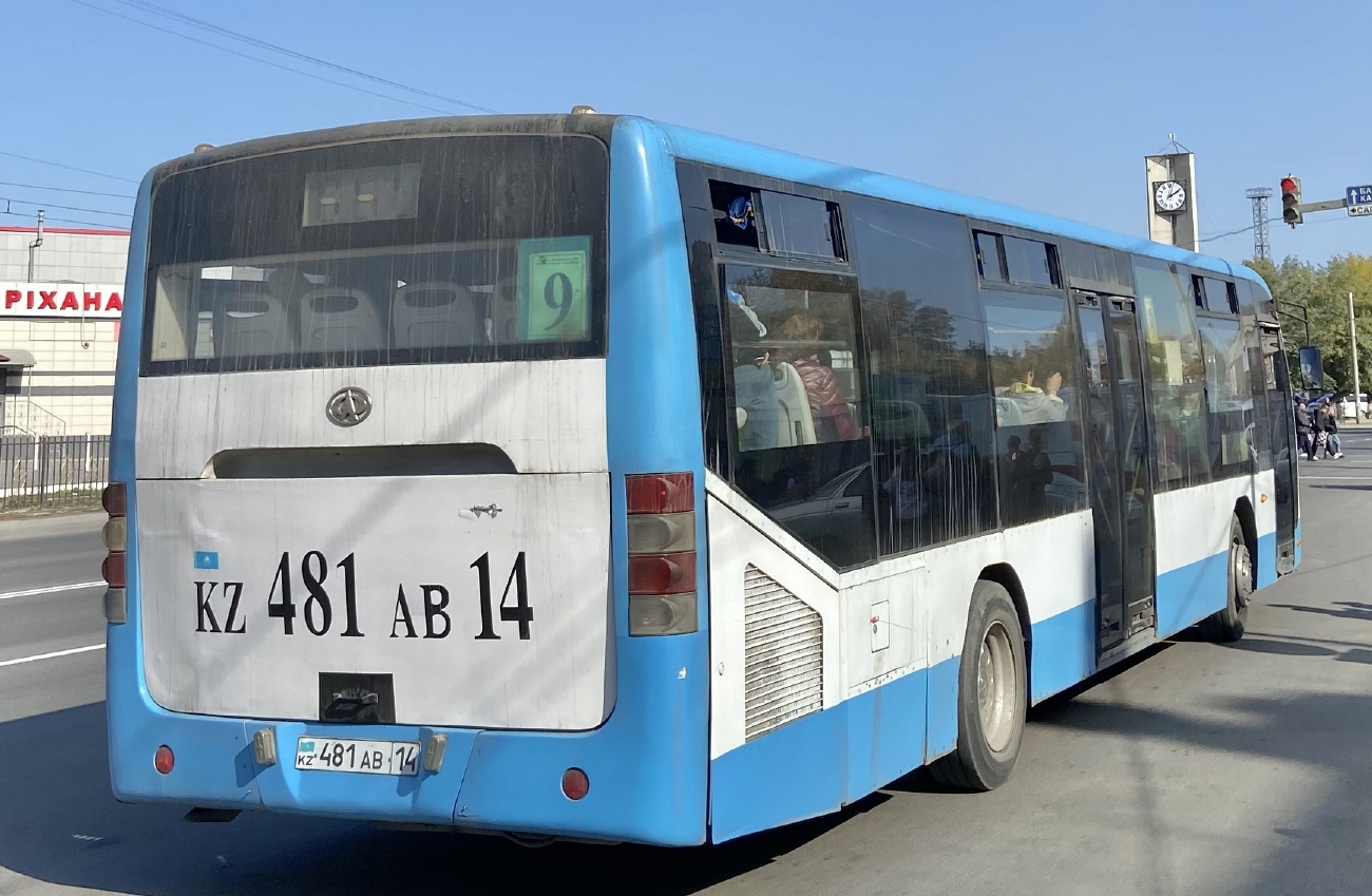 Павлодарская область, Zonda YCK6128HC № 481 AB 14