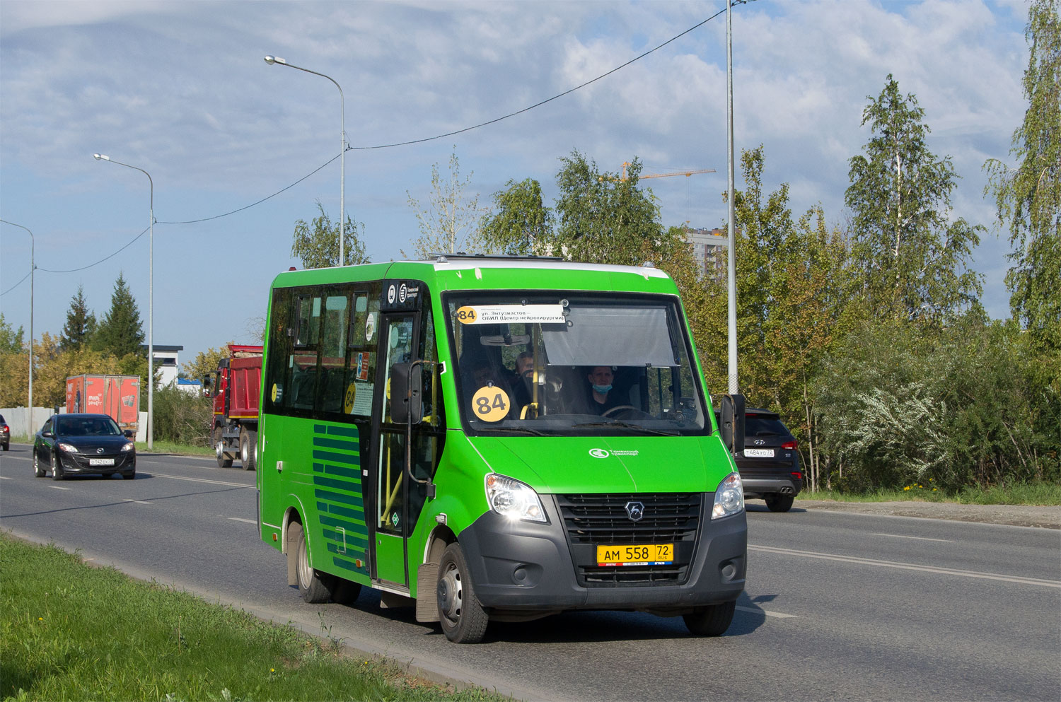 Тюменская область, ГАЗ-A64R45 Next № АМ 558 72