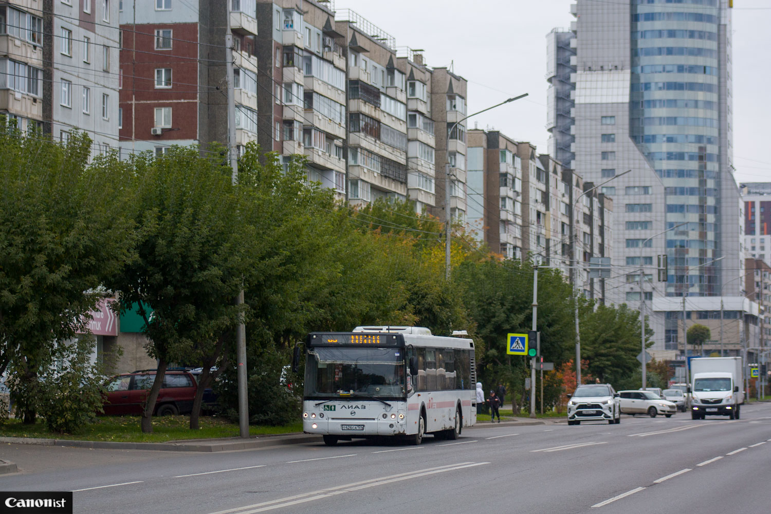 Krasnojarský kraj, LiAZ-5292.22 (2-2-2) č. Т 426 СА 124