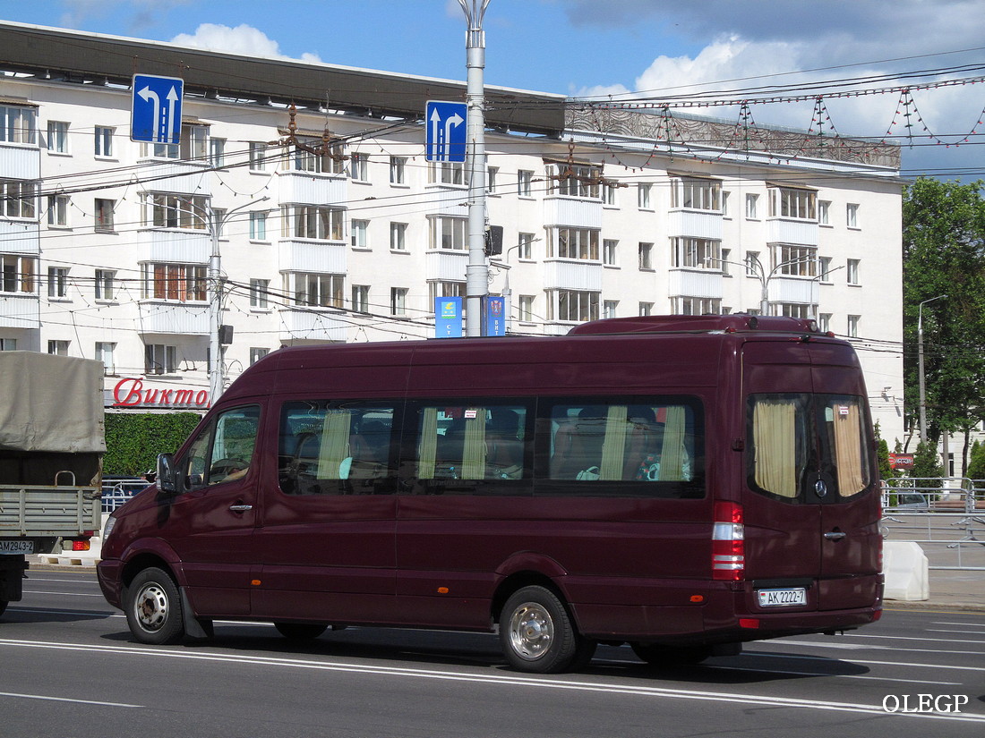 Минск, Mercedes-Benz Sprinter W906 518CDI № АК 2222-7