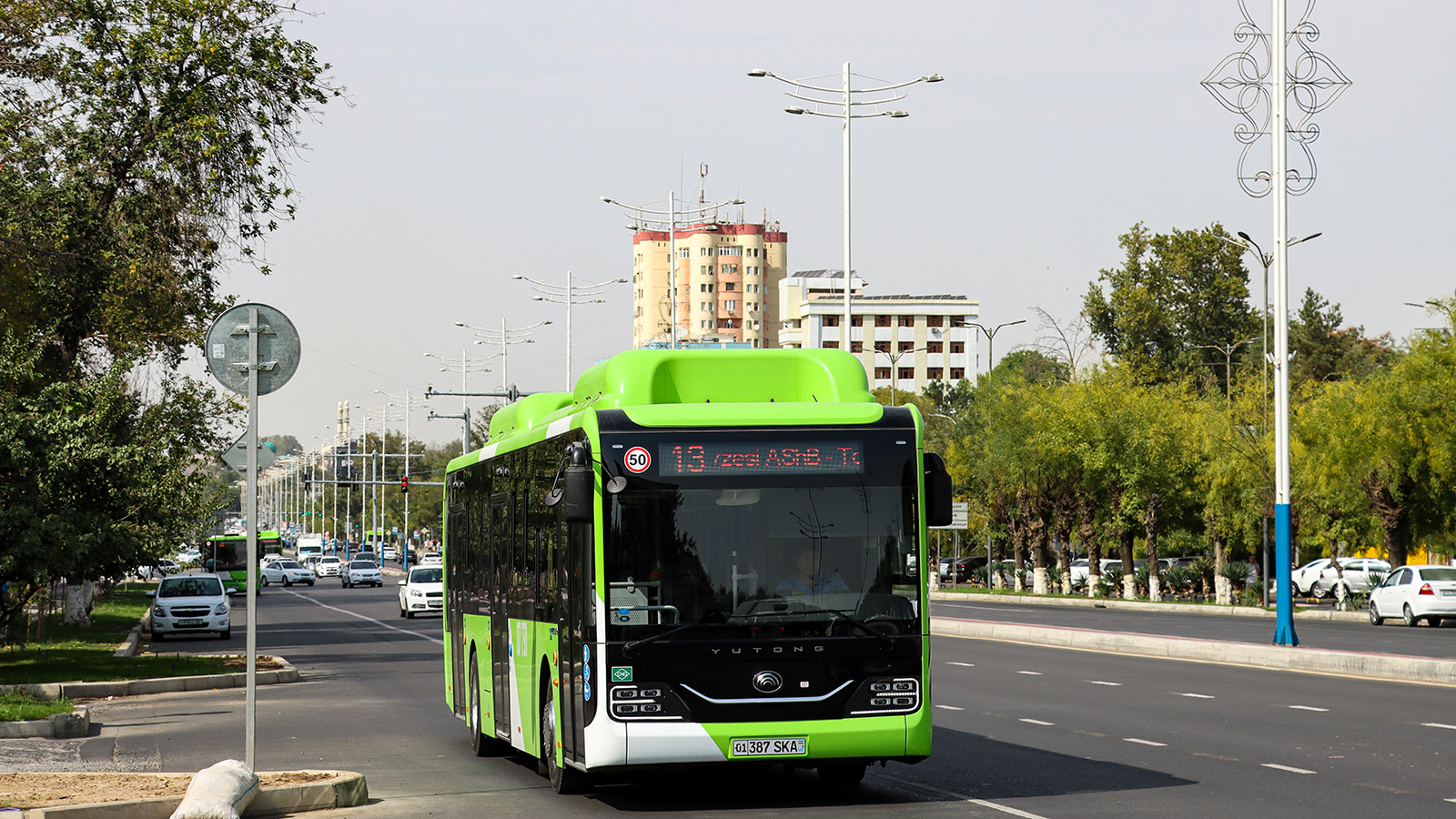 Узбекистан, Yutong ZK6126HG № 07731