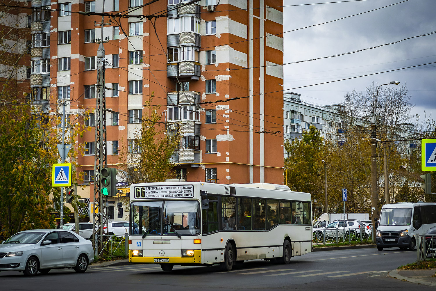 Пензенская область, Mercedes-Benz O405N2 № С 317 МК 58