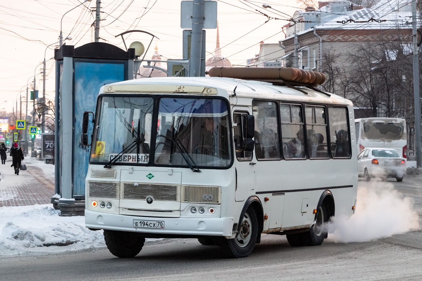 Томская область, ПАЗ-32054 № Е 194 СХ 70