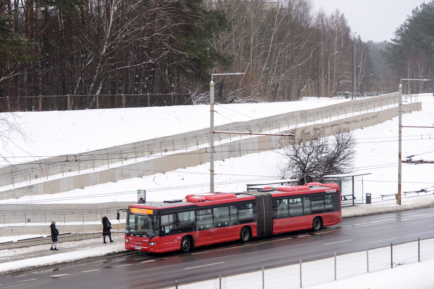 Литва, Scania Citywide LFA № V8014