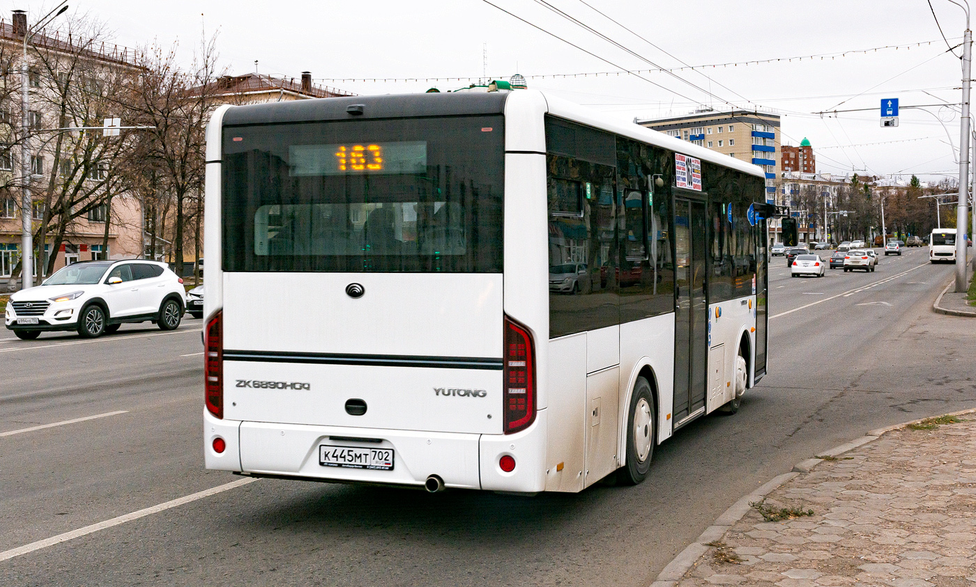 Башкортостан, Yutong ZK6890HGQ № К 445 МТ 702