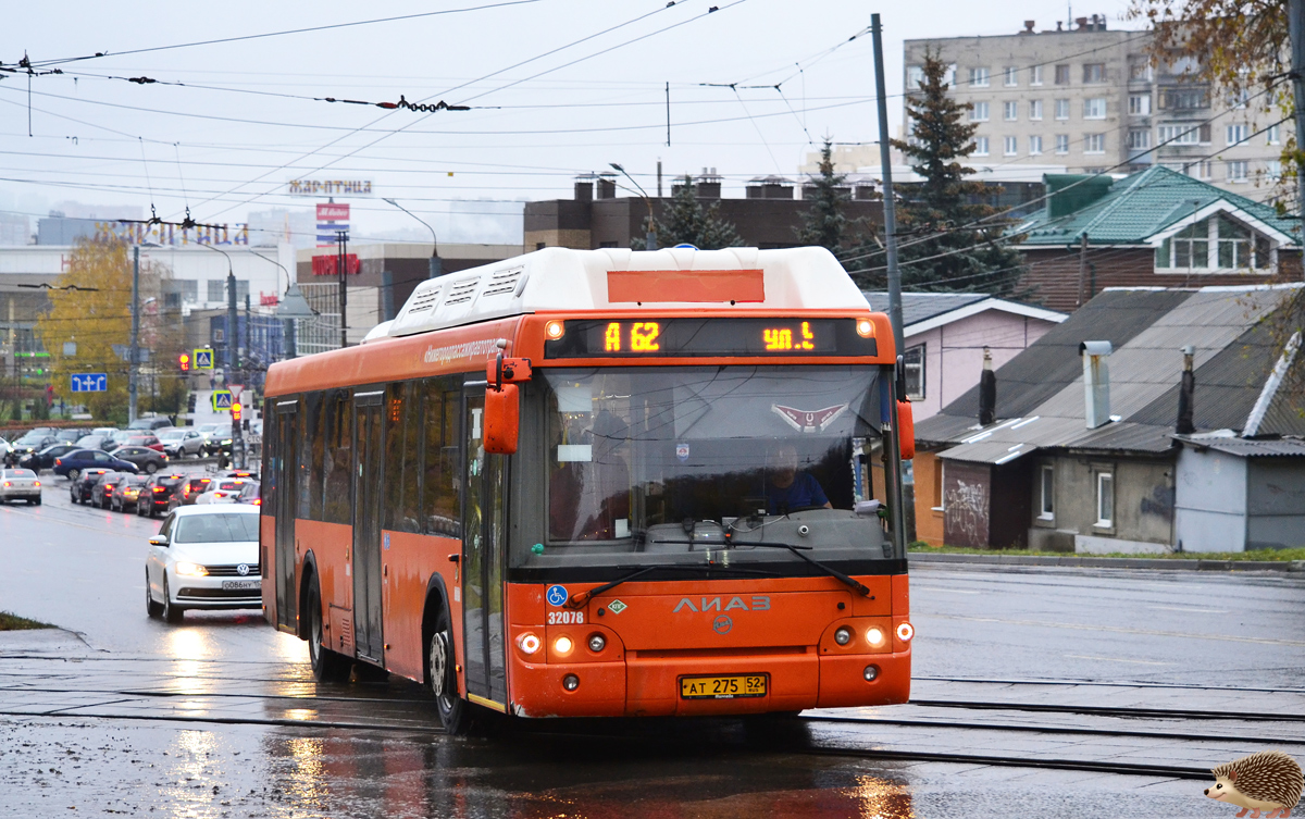 Нижегородская область, ЛиАЗ-5292.67 (CNG) № 32078