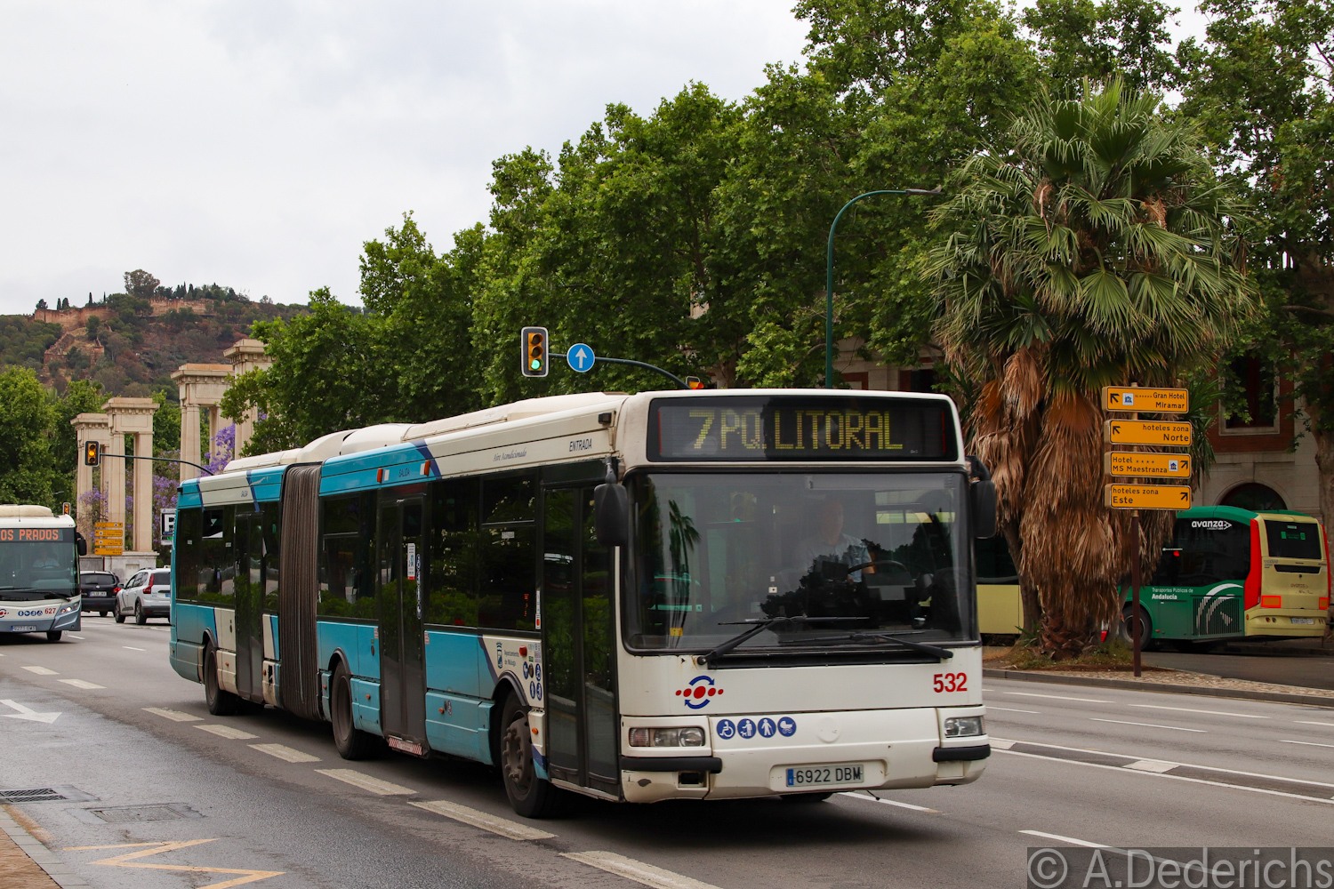 Spain, Hispano Citybus Articulado № 532