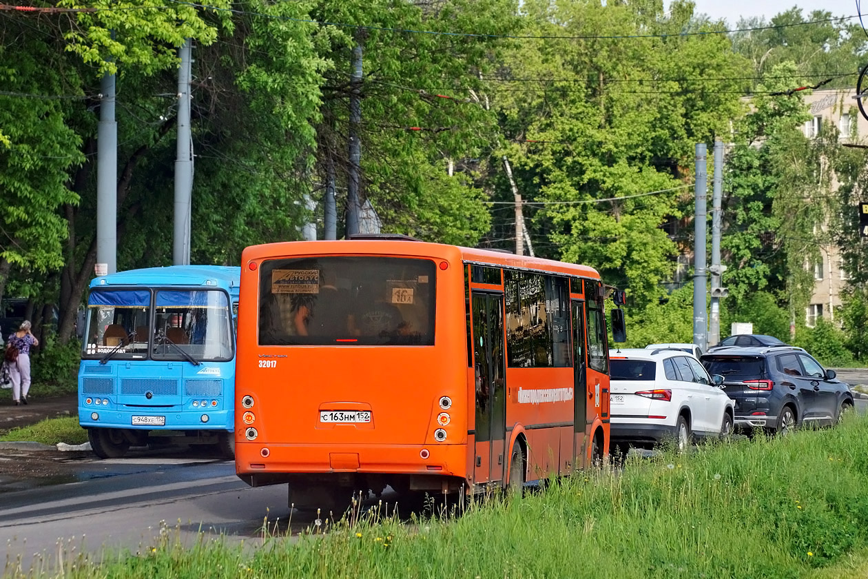 Нижегородская область, ПАЗ-320414-04 "Вектор" № 32017