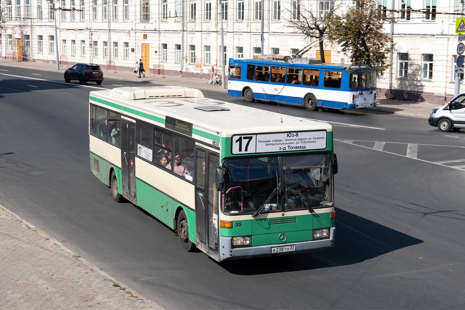 Владимирская область, Mercedes-Benz O405 № В 238 ТН 33