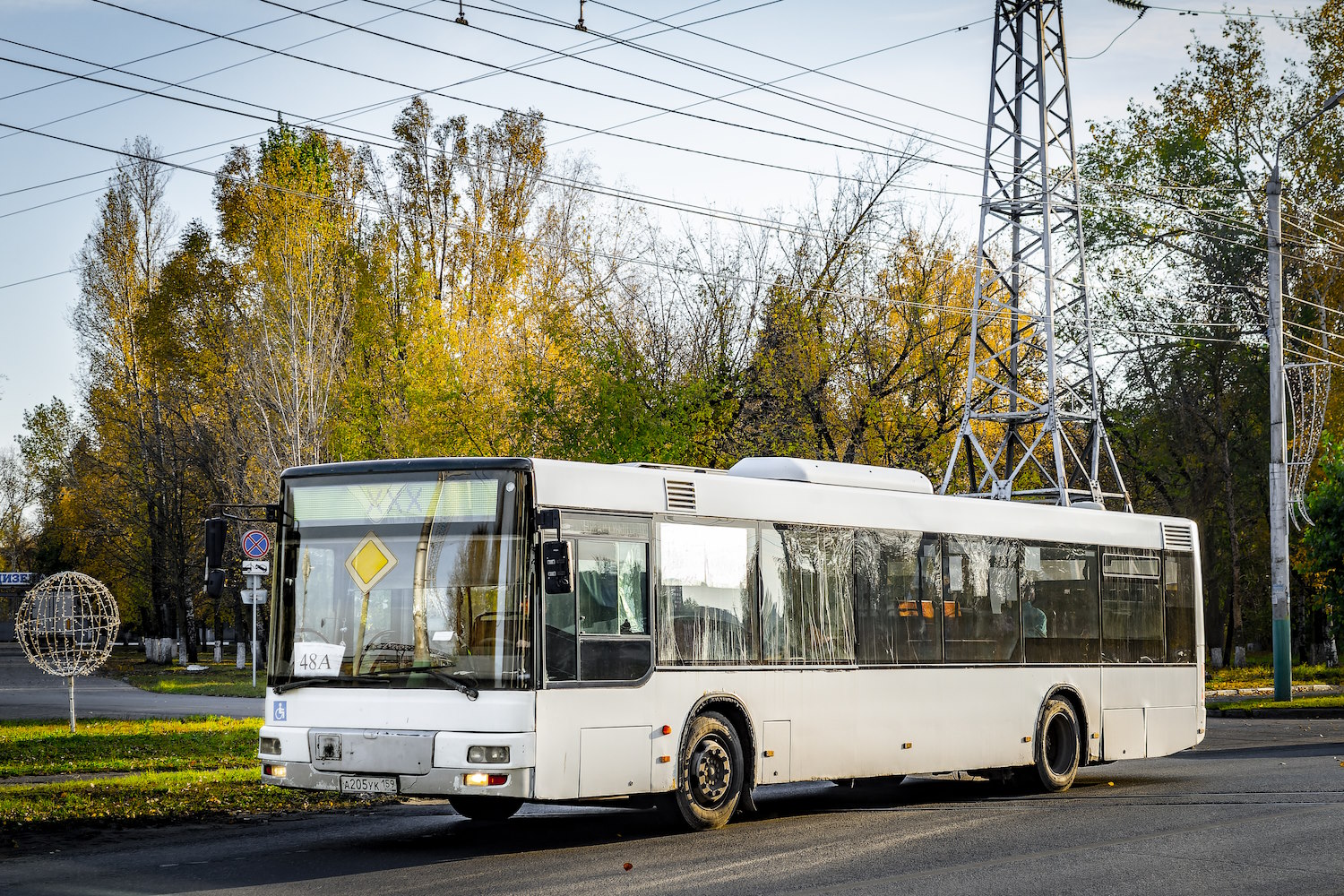 Penza region, MAN A21 NL263 č. А 205 УК 159