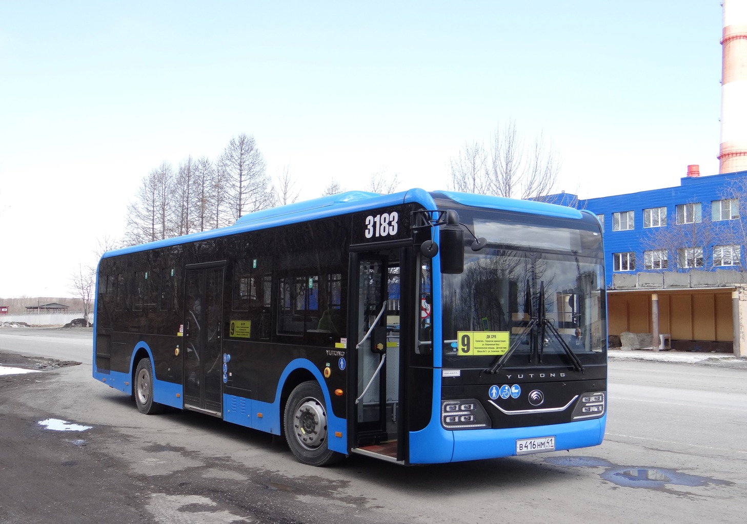 Камчатский край, Yutong ZK6116HG № 3183