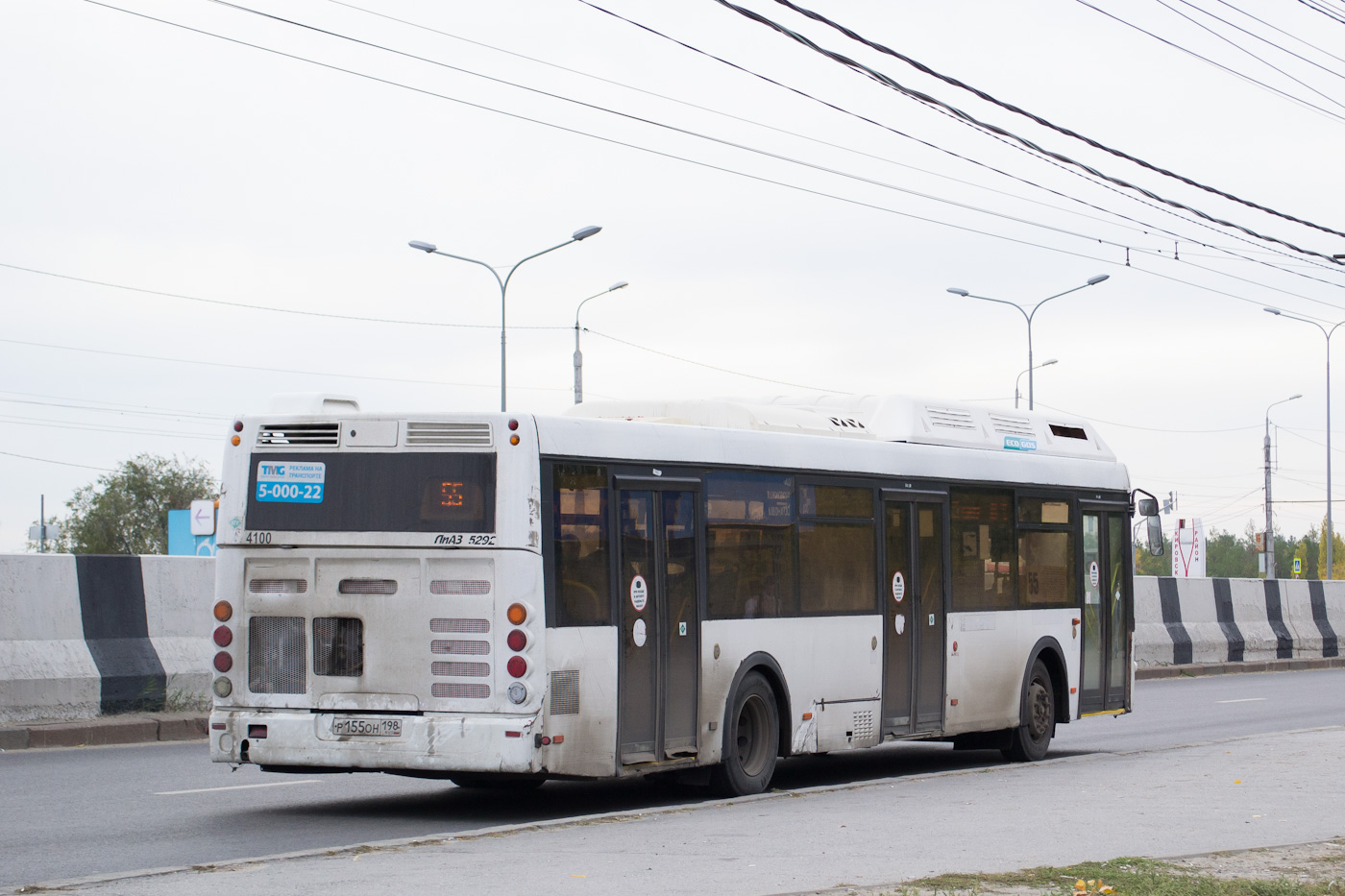 Волгоградская область, ЛиАЗ-5292.67 (CNG) № 4100