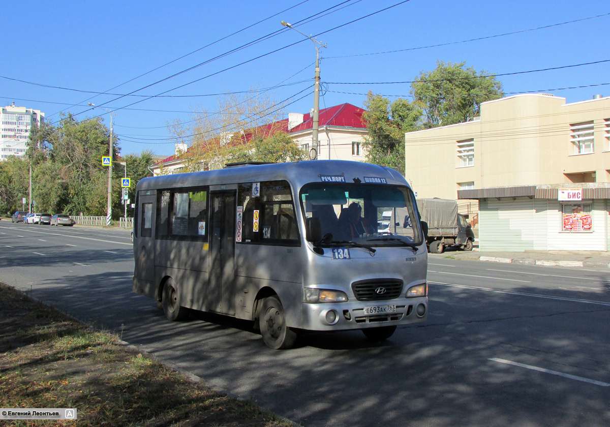 Самарская область, Hyundai County SWB (ТагАЗ) № Е 693 АК 763